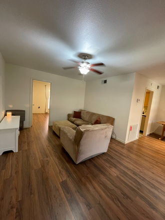 Living Room + Dining Room Area - Furnished & Spacious Condo Close to Tulane and Loyola; Steps from St. Charles Ave