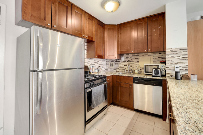 Renovated Kitchen, with GE SS appiances - Beautiful FULLY FURNISHED Studio Style Apartment for RENT SHARE. Female applicants only!!