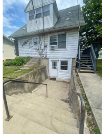 back view - 609 Dodge Street Triplex