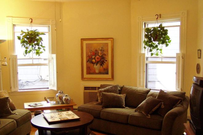 Living Room - $1200/month. Furnished room to rent to female grad or med student.  Near Longwood Medical Area.