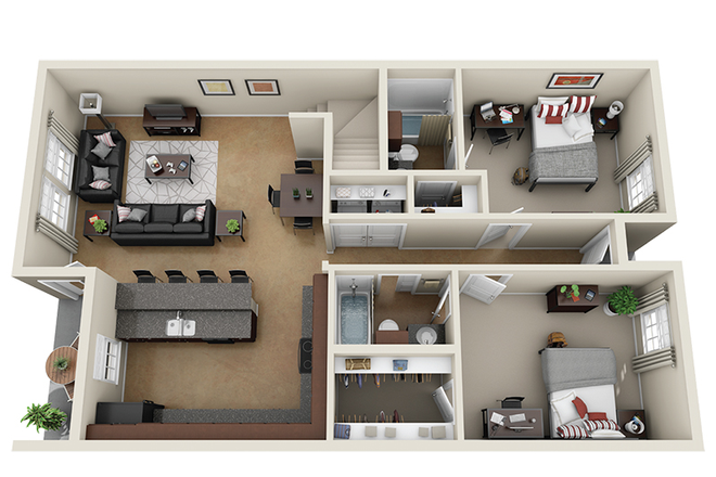 Layout - The Barracks