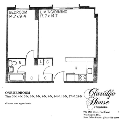 Floorplan - 1 bedroom 1 bath - Utilities included - Basically on campus! Apartments
