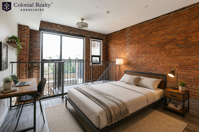 1 Bedroom Loft Example - MOVE NOW! HUGE LUXURY 1 BEDS & STUDIOS MOMENTS TO BU! IN-UNIT LAUNDRY!!!! Condo