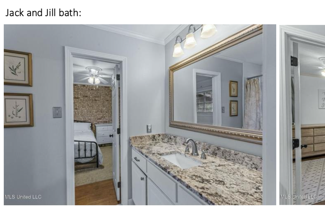 Shared bath - Heatherwood Neighborhood NE Jackson, 10 min from UMMC House