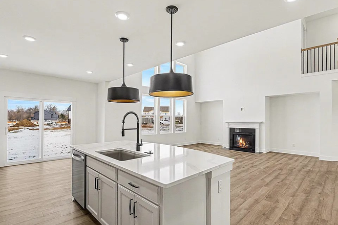Kitchen and Living Area - Brand NEW Family Home, Ann Arbor Schools
