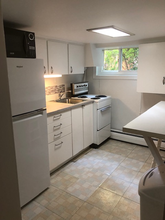 Kitchen - Basement apartment