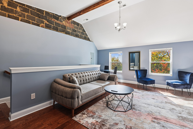 Living Room - Levis Street Union Market Apartments Unit 3