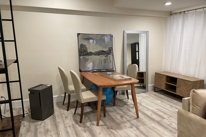 Dining/study area - Spacious, Modern, Furnished 1 BR/Studio next to BC  (includes all utilities) House