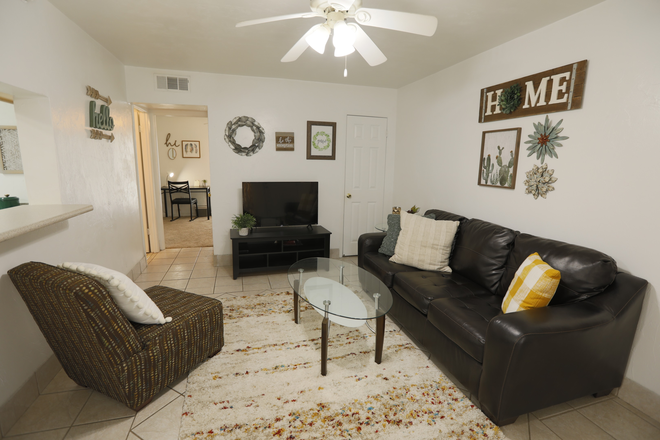 Living Room - Jake's Place Apartments