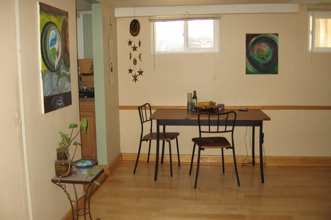 dining area - Lower Floor in Cozy Casita Apartments