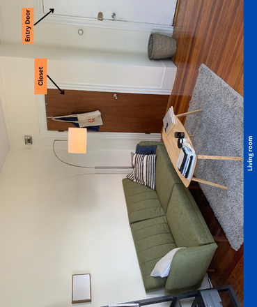 Living room - All utilities, WiFi & parking included—steps to Brown, Wayland Sq & Fox Point dining spots!