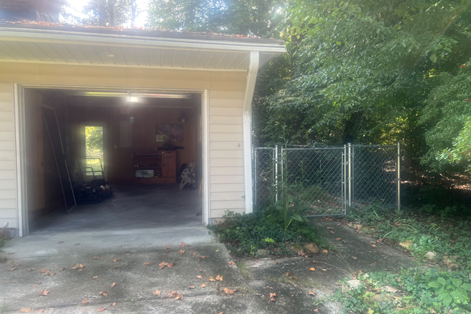 One car garage - Big room, bathroom access from room, shower; washer/dryer, kitchen shared use. Pool table, garden House