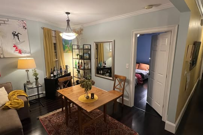Dining Table - Furnished room + private bath — South Medford, 5 min to Ball Square T, Utilities Included Condo