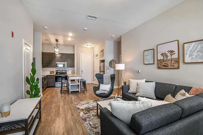 Living room (furnished) - Aero on 24th