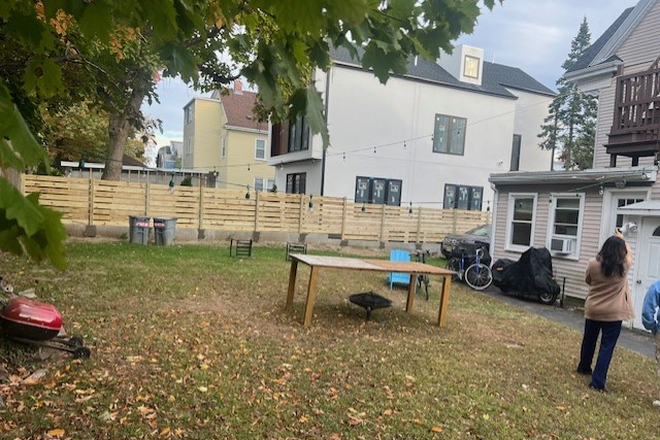 Back yard - Tufts Off-Campus Shared Home | 4 Rooms Available | Parking + Outdoor Space $1200
