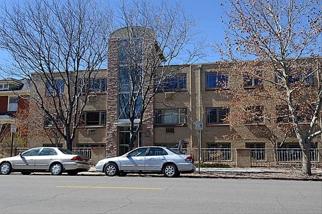 Front of South Pearl Street Condominiums - Amazing Location -- Spacious Studio in Secure West Wash Park Bldg