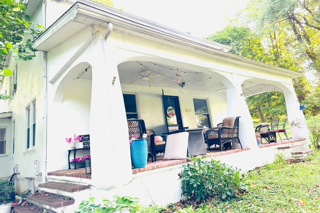 Front porch - 825 West Miner Street  West Chester, PA         Shared Housing- Bedroom currently available House