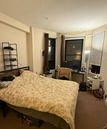 Bedroom with windows - very bright and sunny room - 2B1B in Fenway — Master Bedroom Sublease (12/1/2025–8/31/2026) Apartments