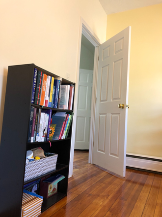door book case - Cambridge/ Watertown line. private bedroom +bathroom Condo