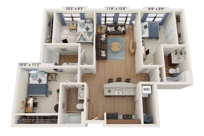 floorplan - The Varsity Apartments