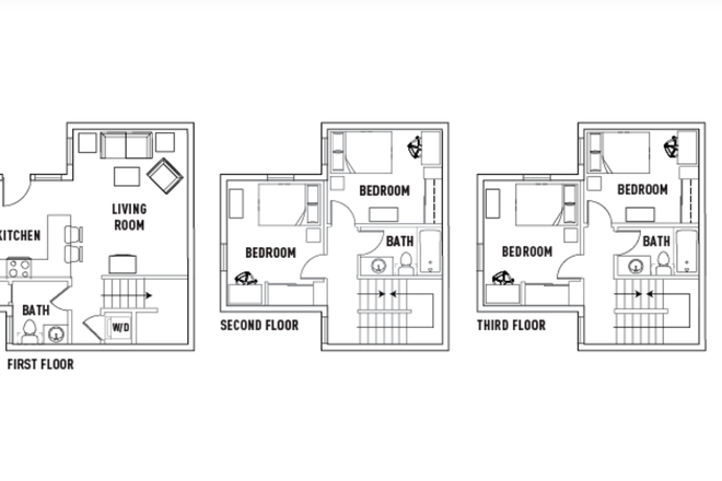 Layout of the townhouse - Camino del Sol