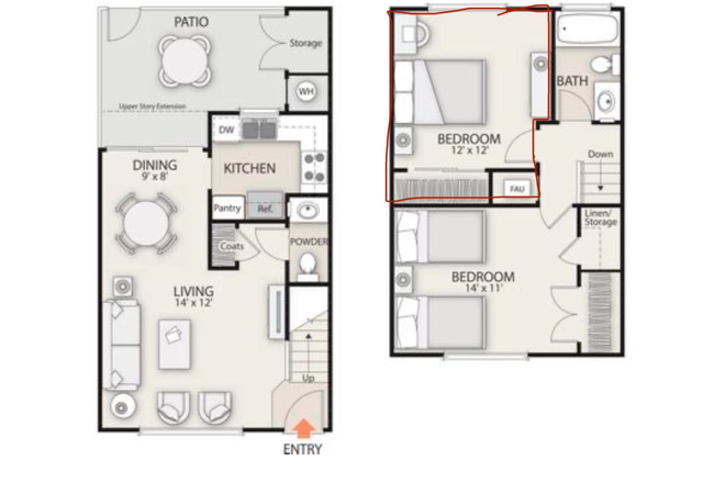 apartment layout - Cornell Apartments