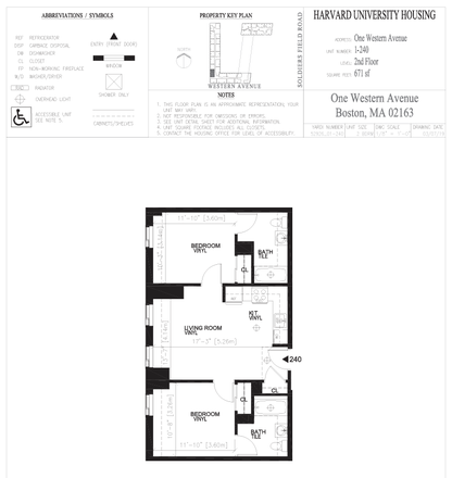 Floor Plan - HBS Private Apartment on Campus