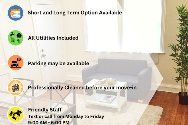 Living room - 2BR on Wickenden – All Utilities! Walk to Brown, Hardwood Floors, Perfect Location!