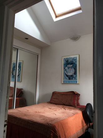 Lots of light in the bedroom - Furnished room walking distance to campus and the lab bus in the convenient Elmwood district Condo