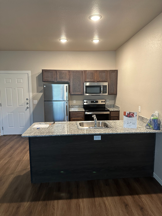 kitchen island - 1 Bed 1 Bath Apartment Lease takeover