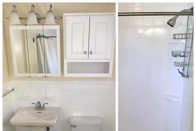 Bathroom - Avail 7/1/26 Gilreath Manor, renovated townhouse, 4 bedroom, 1.5 bath, off street parking, yard