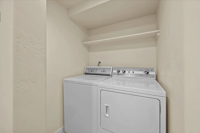 Laundry in unit - The Porch House