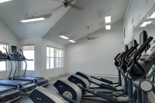 Gym - 1 private bedroom with a private bathroom and toilet in a 4-bedroom, 3-bathroom unit
