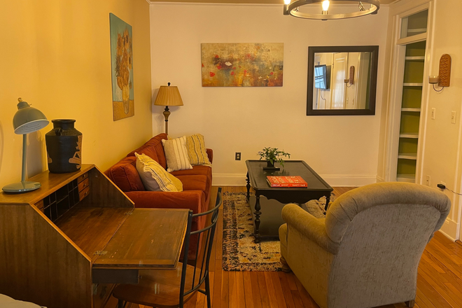 Living room area - Lovely Furnished Studio, Great Location!