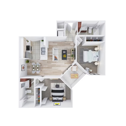 Unit Layout - Red Road Commons