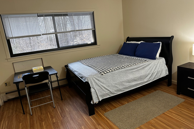 Furnished bedroom - Furnished room in shared apt-Mulberry Row-Princeton