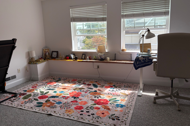 Study area - Summer sublet:Furnished room in shared thome for female only-Humbert St-Princeton
