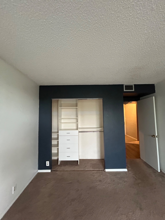 Closet in bedroom - 1 bed 1 bath in 2 bed 2 bath unit right across from campus!! Apartments