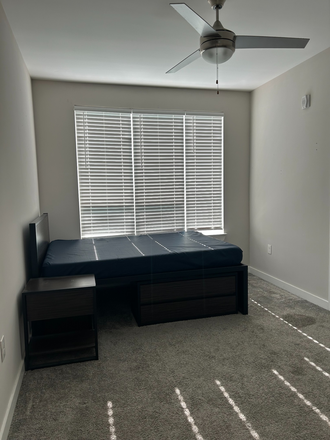 Bedroom - The INDY Apartments