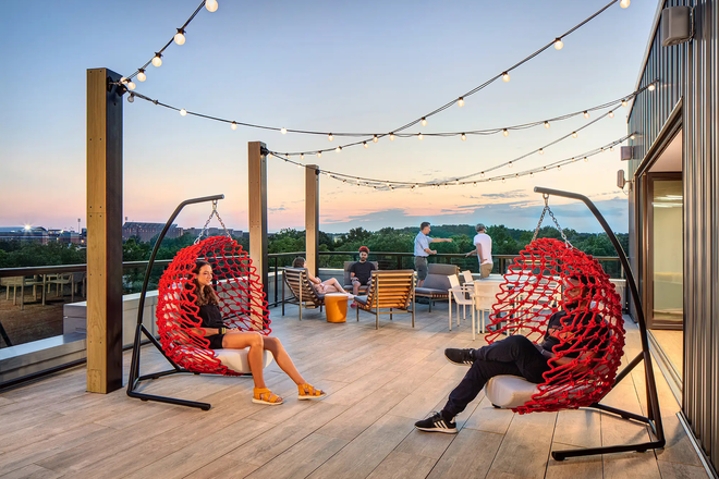 Balcony - E2 5 BY 5 ROOM TEMPO ROOM D Apartments