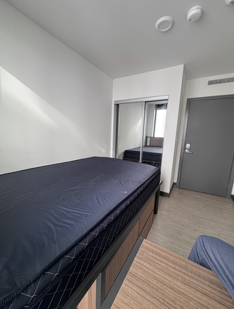 Bedroom and Closet - Lightview Apartment near Campus