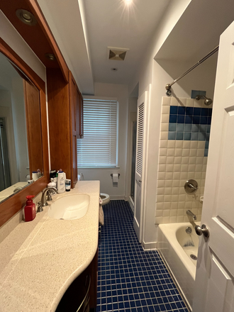 Shared Full Bath - Furnished rooms-Washington Rd-Princeton House