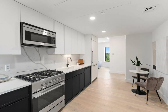 kitchen - Brighton New Construction - studios, 1 bed, 2 beds available for 9/1 - NO FEE Apartments