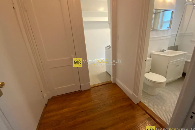 Entry/bath - SPACIOUS & CHEAP STUDIO - ALLSTON - AVAIL NOW - NO BROKER FEE