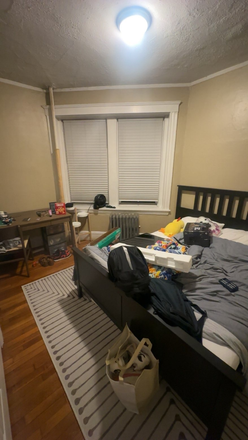 Bedroom - Looking to sublet 1 rm - shared 4 BD/2 BA apt., close to campus, 3 male roommates
