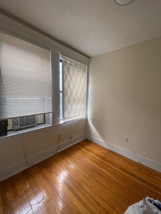 Bedroom (view from door-closet included but not pictured) - 54-56 Burbank Street- Room for sublet close to campus! (Female student roommate preferred) Apartments