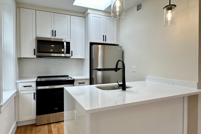 Call NOW for showings! 617-236-8600 - NORTH MARGIN ST - *NO FEE* LUXURY RENOVATED 2BR/1BA AVAIL *6/1/2026* W/ IN UNIT LNDRY, EQUAL BDRMS! Apartments