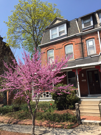 house front - Entire 3rd floor of Victorian twin on quiet street of a historic certified block