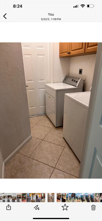 Washer/dryer room - Pleasant and peaceful home close to campus !!!