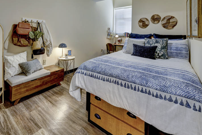 Bedroom - A private bedroom and private bathroom avaible in a 4B apartment